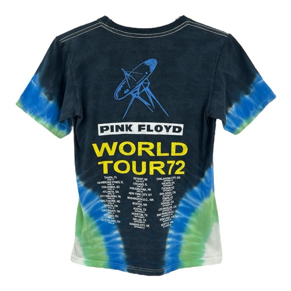 Vintage Y2K Pink Floyd World Tour 72 SZ S - Picture 1 of 7
